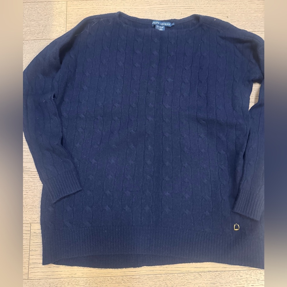 Ralph Lauren cable sweater